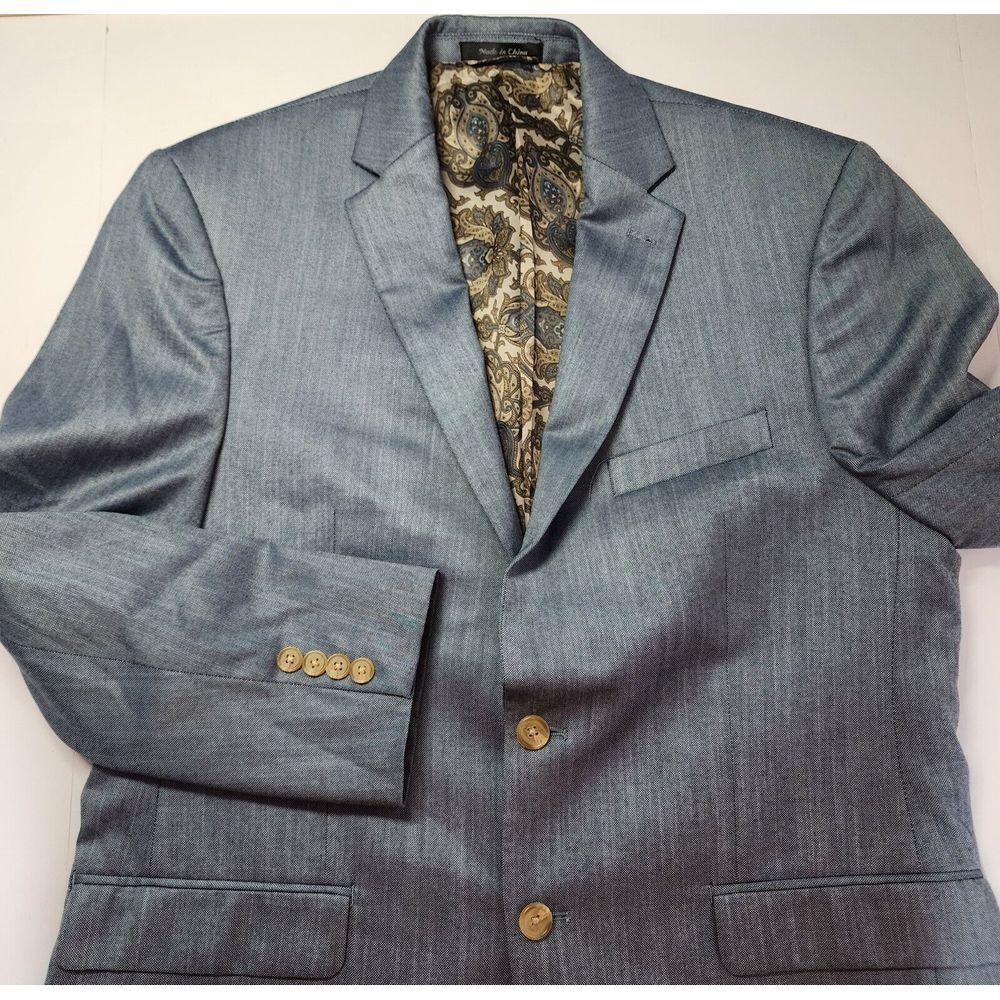 Lauren Ralph Lauren‎ Mens Size 41R Blue Blazer